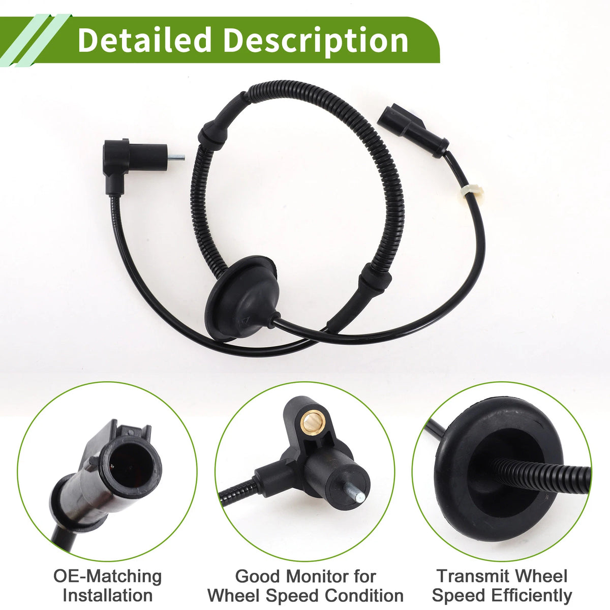 ABS Wheel Speed Sensor No.F9ZZ2C190DB for Ford Mustang