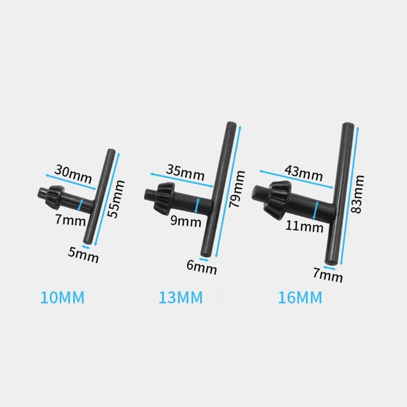 Chuck Key for Drilling Tools (10MM/13MM/16MM)