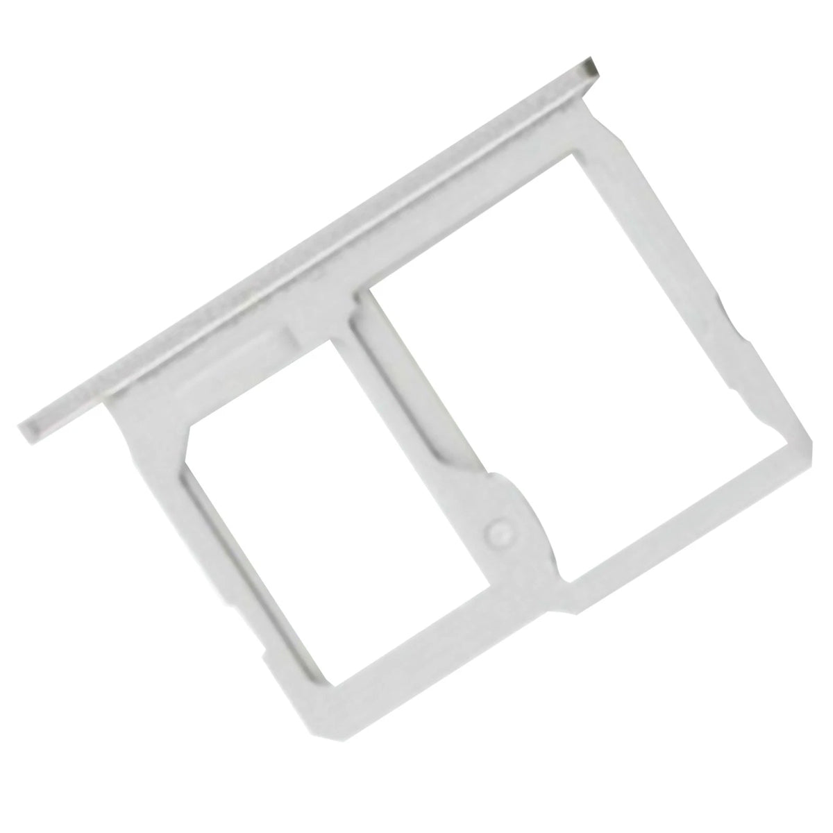 Sim Card Slot Holder Tray for LG G6 (2017) - Black/Silver