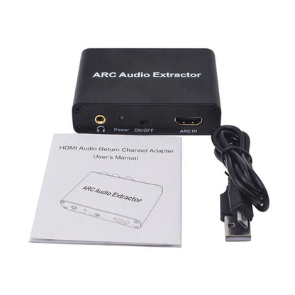 HDMI ARC Audio Extractor Converter Adapter for SPDIF/RCA/3.5mm