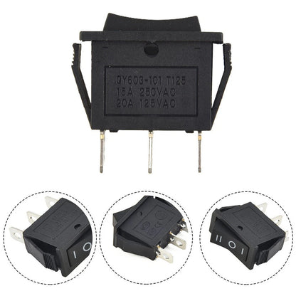 1PC 12/24V Blue LED Rocker Switch 7-Pin ON OFF ON DPDT for Car Boat