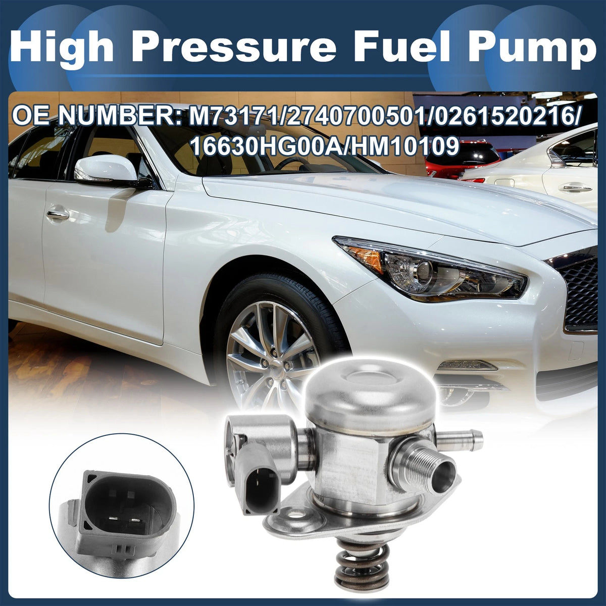 High Pressure Fuel Pump Replacement for Infiniti Q50 (2016–2019)