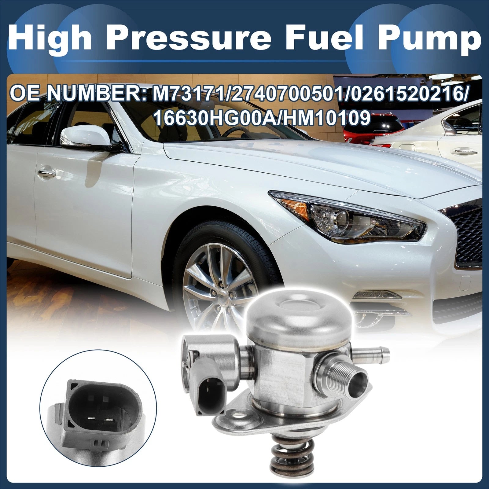 High Pressure Fuel Pump Replacement for Infiniti Q50 (2016–2019)