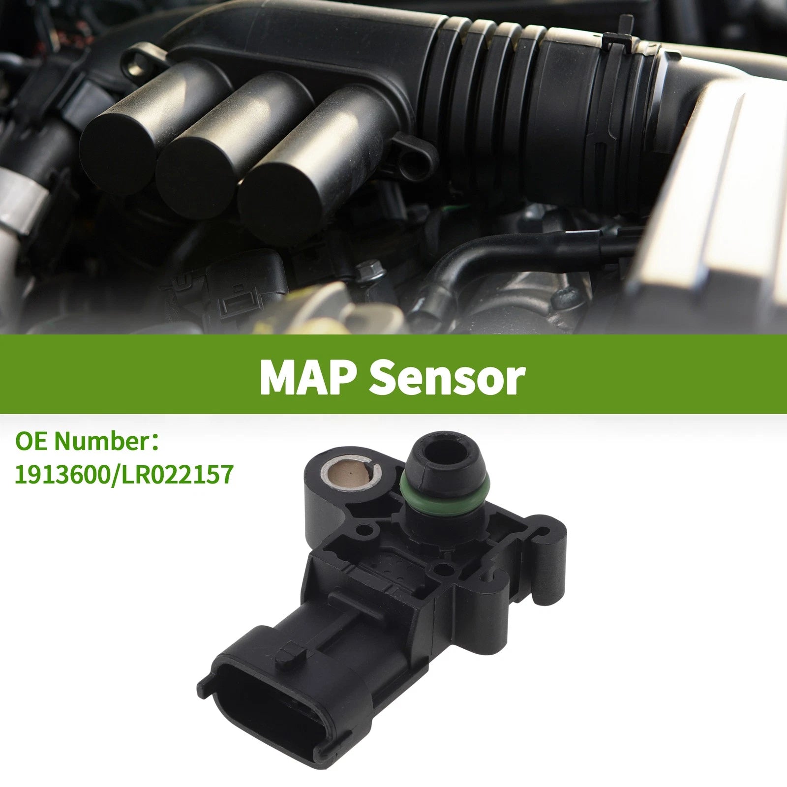 MAP Sensor for Ford Fiesta VI (CB1, CCN) (No.1913600)
