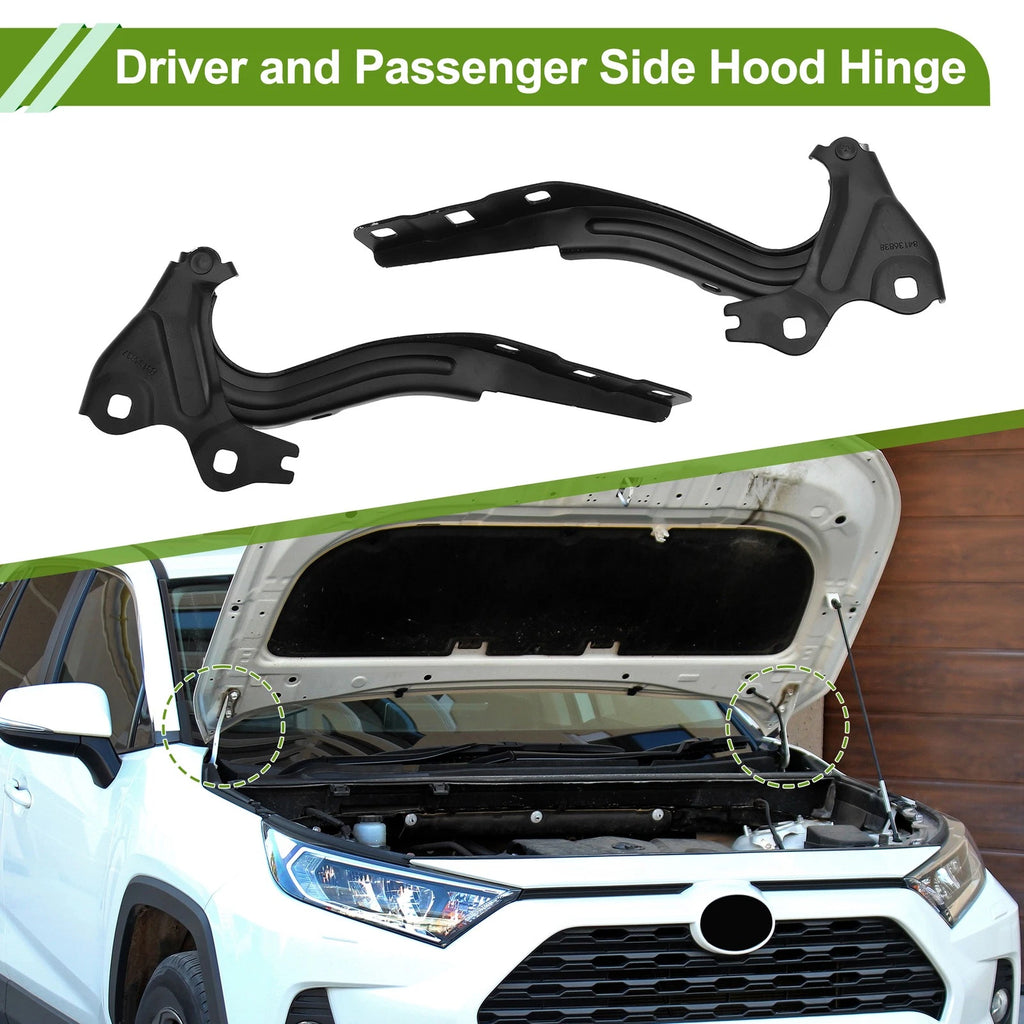 Hood Hinges for Chevrolet Cruze 2016–2019 Front Bonnet Bracket 1 Pair