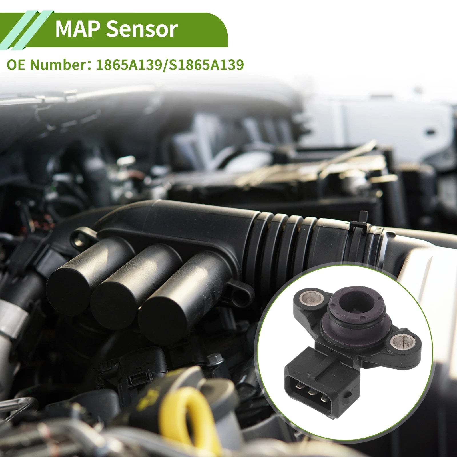 Manifold Pressure Sensor Replacement for Mitsubishi Lancer VIII 1.8 (2008–2010)