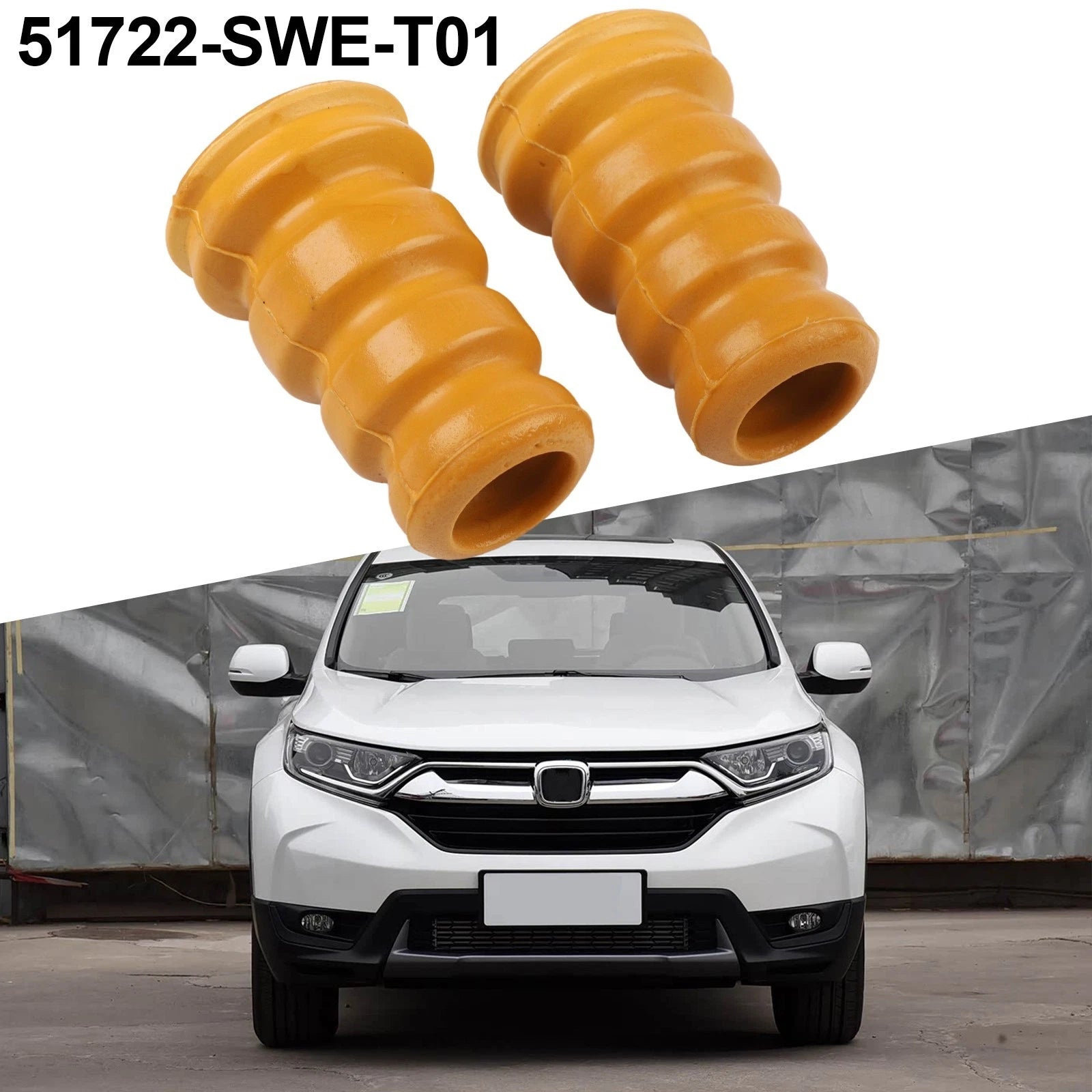 2Pcs Front Spring Bumper Strut Shock Bump Stop for Honda CR-V (2007–2016)