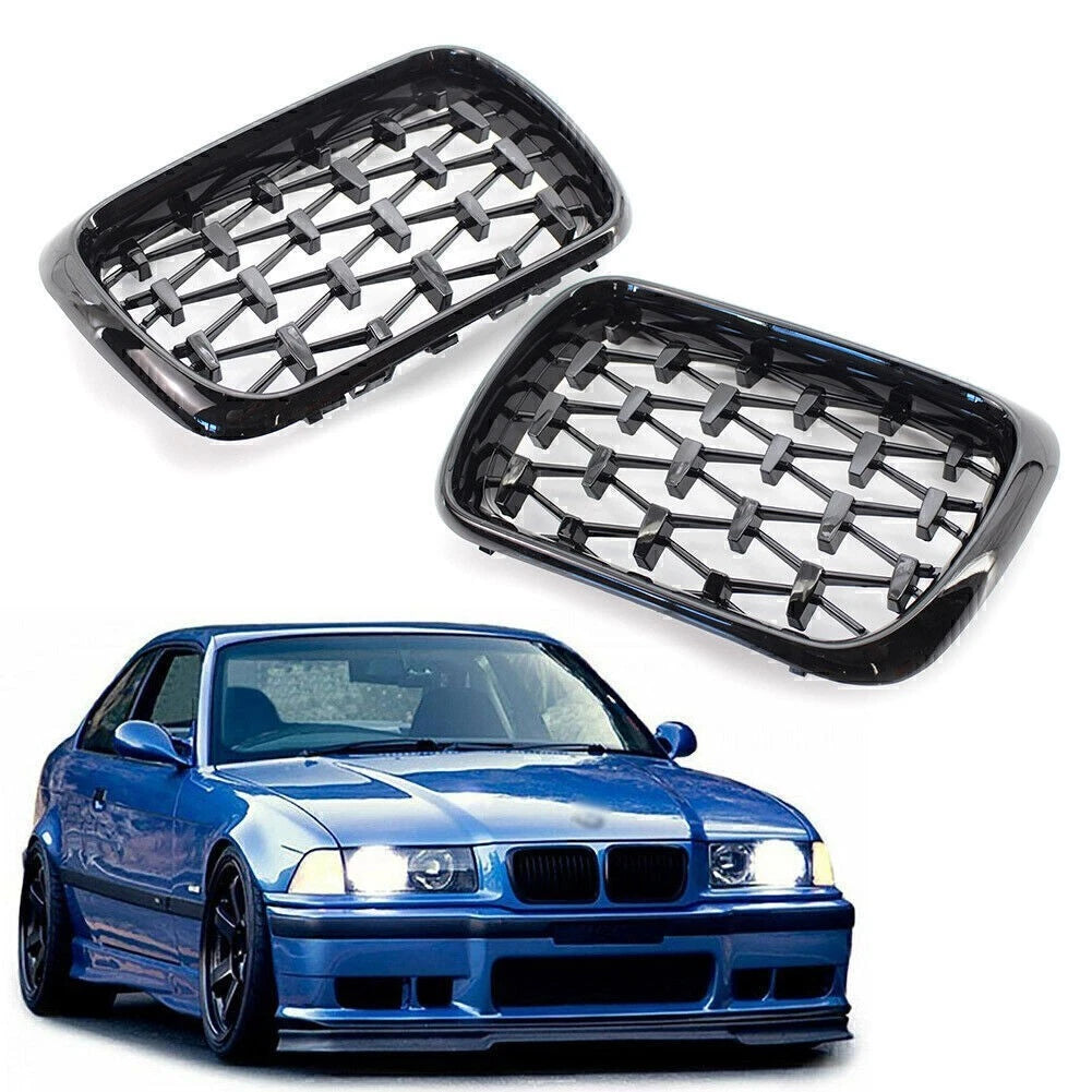 Honeycombe Front Bumper Grille Mesh for BMW E36 3 Series (1997–1999)