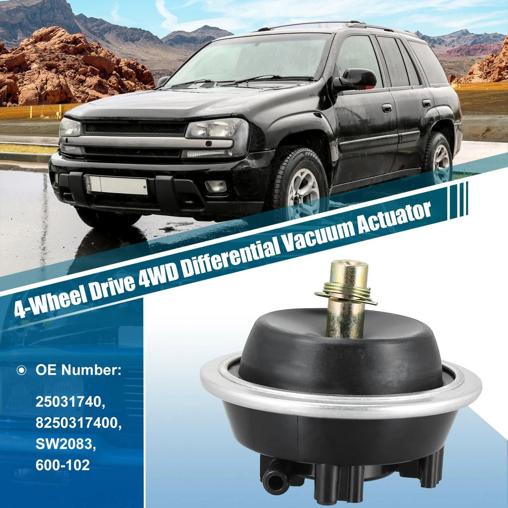 4WD Front Differential Vacuum Actuator for Chevy S10 Blazer Jimmy (1983–1998)