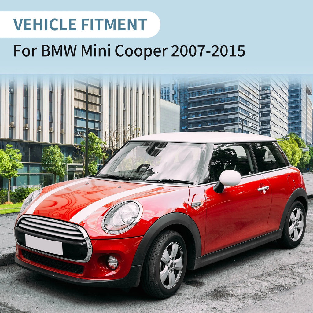 Mirror Glass for BMW Mini Cooper 2007–2015 Left Driver Side LH with Adhesive
