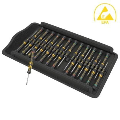 25-Piece Wera Kraftform Micro ESD Set for Electronics