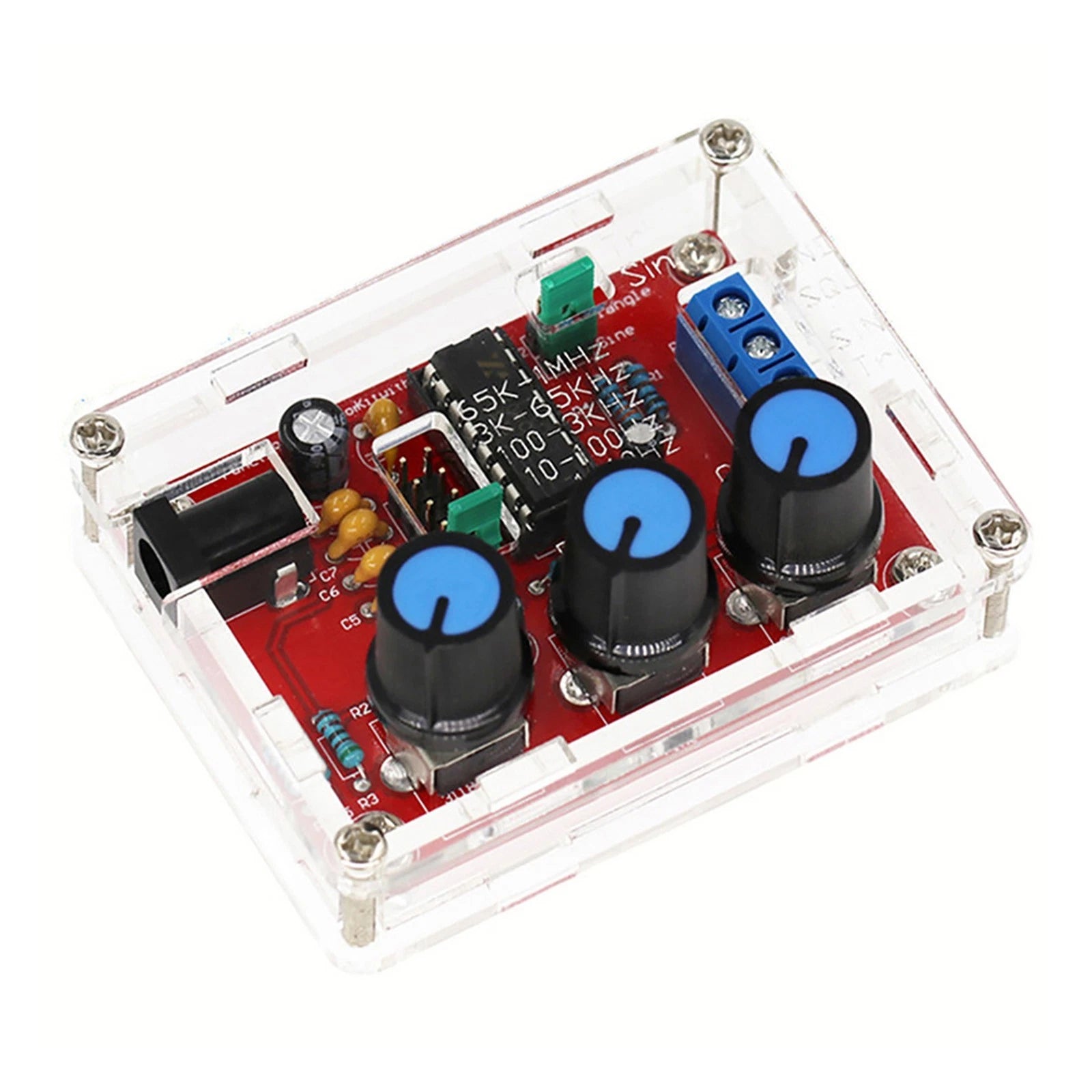 Signal Generator for DIY Projects, Adjustable Frequency up to 1MHz