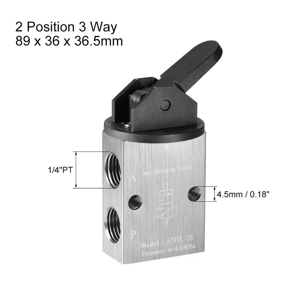 S3HL08 Mechanical Valve for Controlling Small Cylinders (2010–2020)
