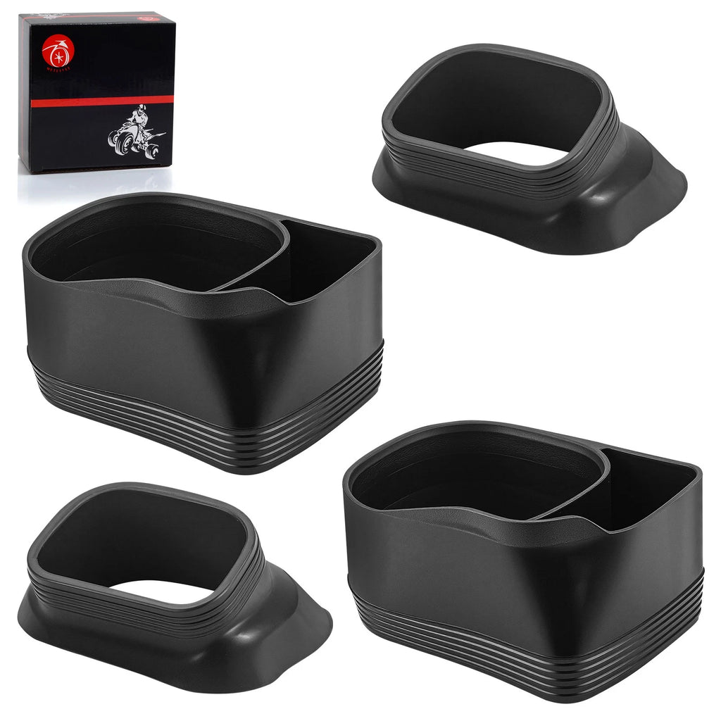 Set of 2 Ram Air Intake Duct Rubber Boots for Suzuki GSXR 600 (1997–2000) & GSXR 750 (1996–1999)