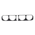 Matte Black Headlight Bezel Trim for Dodge Challenger (2008–2014)