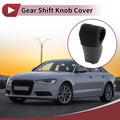 Gear Shift Knob Cover for Car SUV T-Shaped Hook and Loop Black