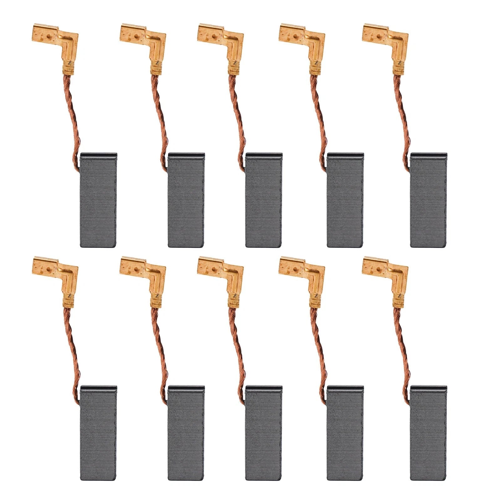 10PCS Carbon Brushes for Electric Motor Tool Repair