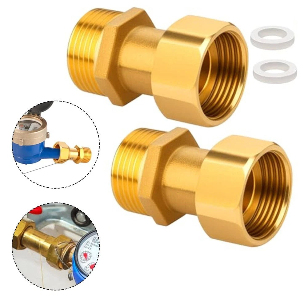 2X Brass Adapters for Water Systems (Residential/Commercial)