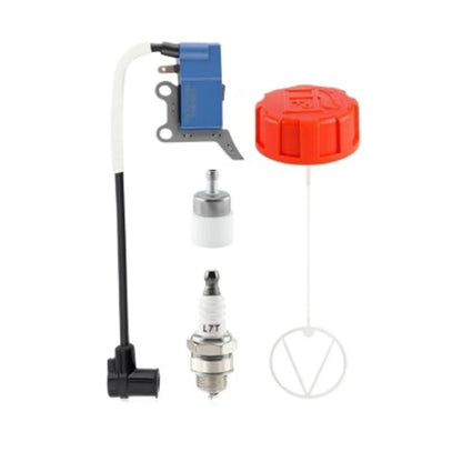 Ignition Coil, Fuel Filter, Spark Plug Cap for Echo PB-2520