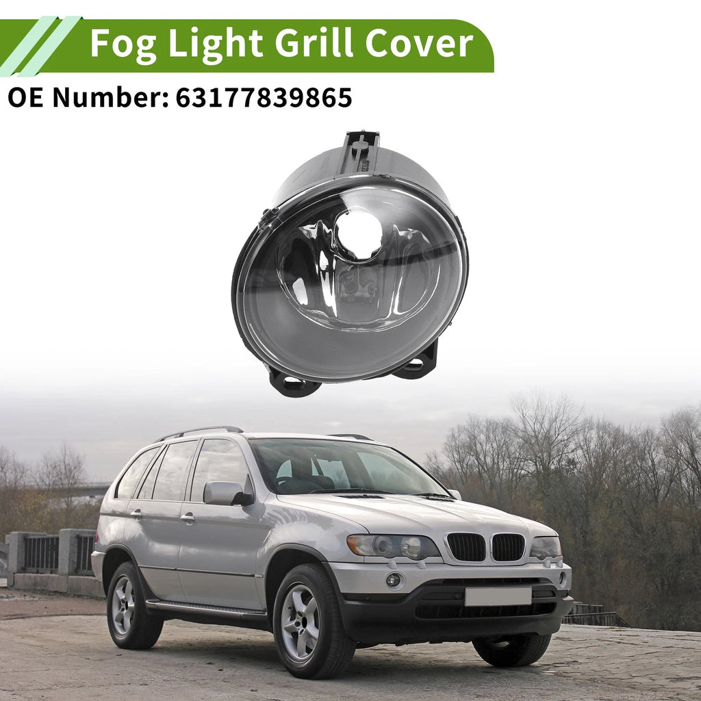 Left Fog Light Grill Replacement for BMW X5 (1999–2006)