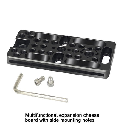 Multi-Purpose Switching Plate for ARRI Cold Shoe (1/4, 3/8)