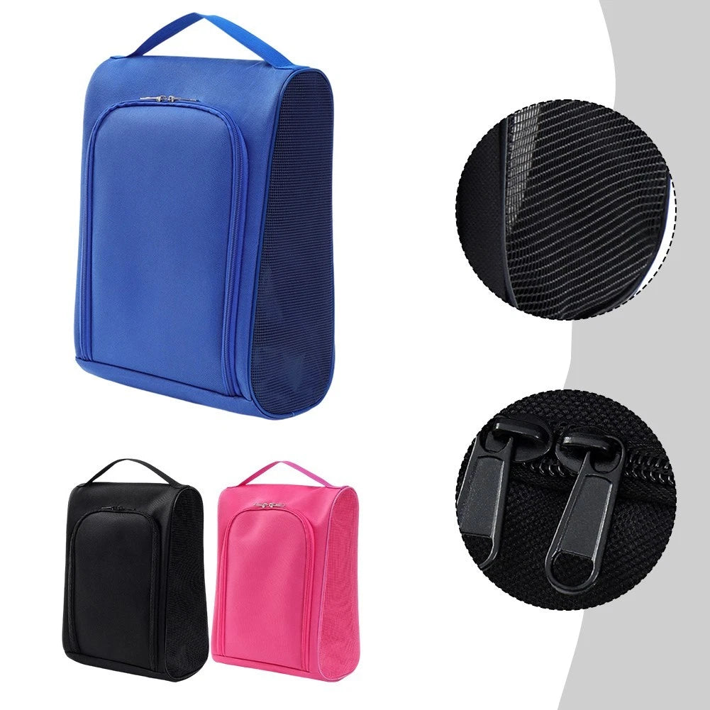 Golf Shoes Bag with Multi-Functional Storage for Golf Equipment