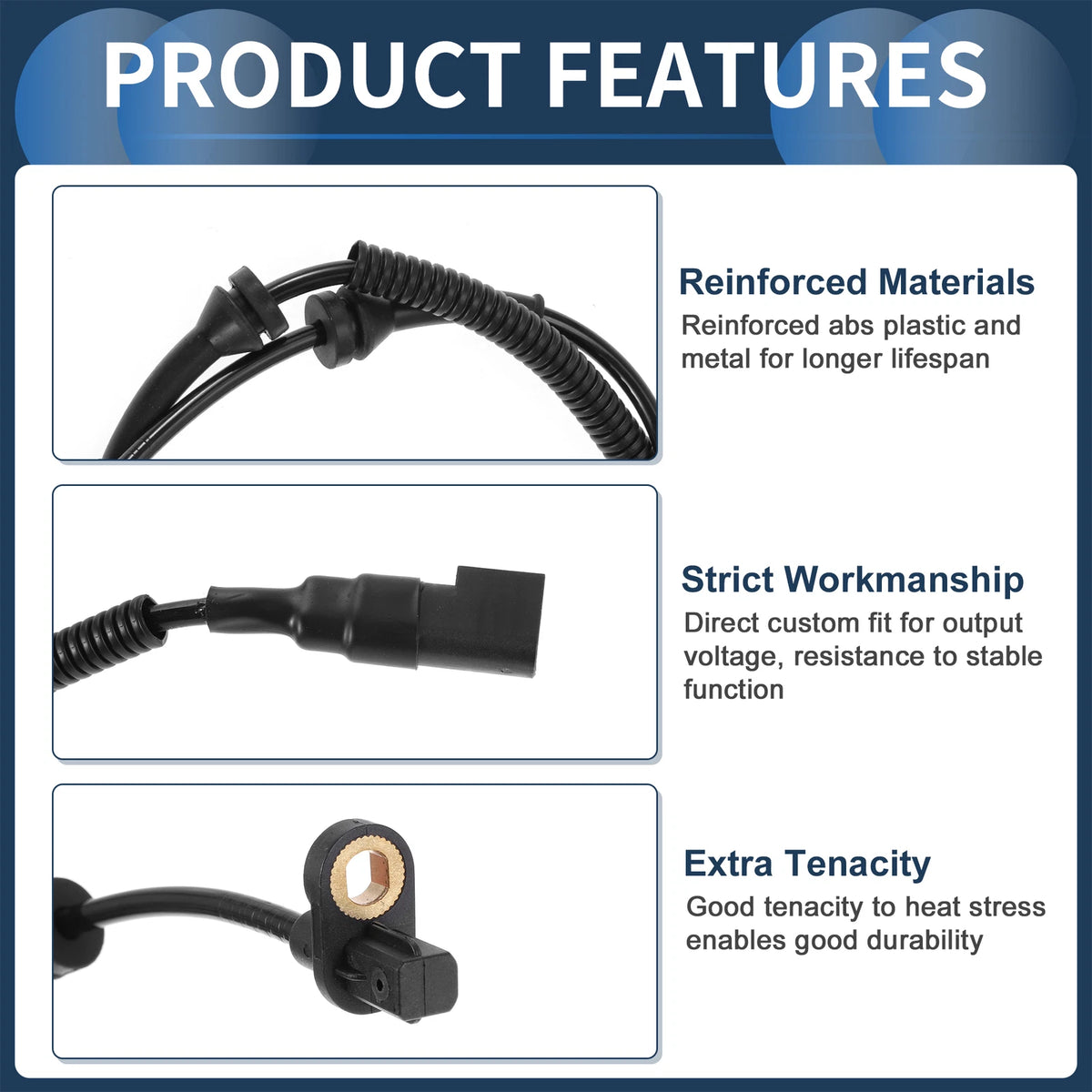 ABS Wheel Speed Sensor No.2T1Z2C204A for Ford Transit Connect (2002–2013)