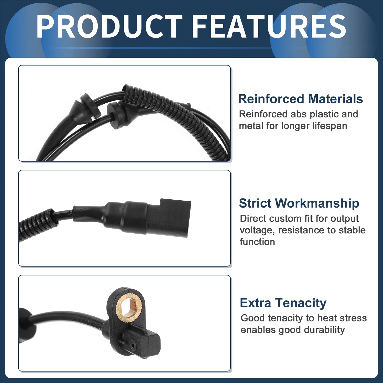 ABS Wheel Speed Sensor No.2T1Z2C204A for Ford Transit Connect (2002–2013)