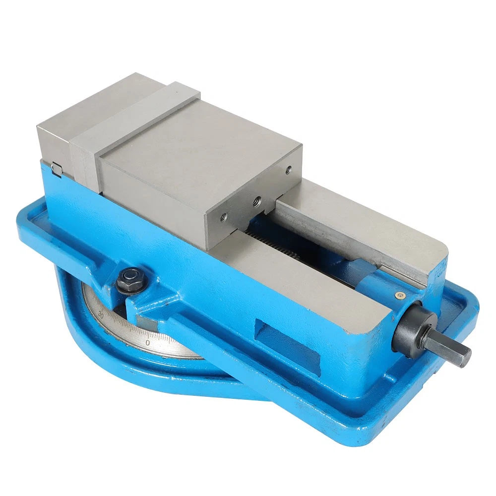 4-Inch Lockdown CNC Milling Machine Vise with Base