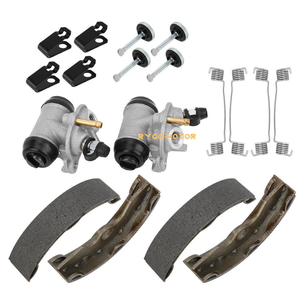 Front Brake Wheel Cylinder & Shoes Kit for Honda FourTrax 300 TRX300 (1993–2000)