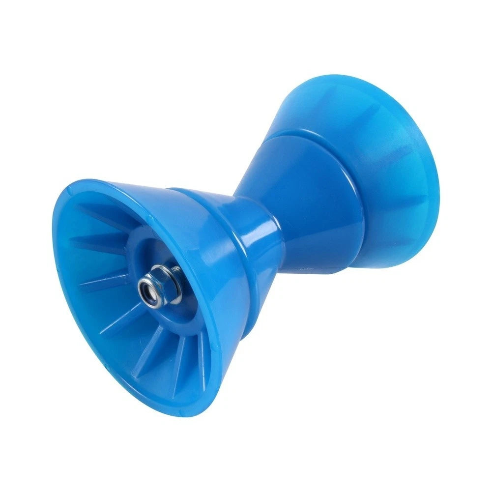 4 Inch Blue PU Bow Bell Roller Assembly for Boat Trailers