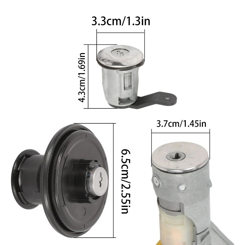 Easy Install Ignition Switch Lock Cylinder Assembly 4162AP 4162CF for Partner