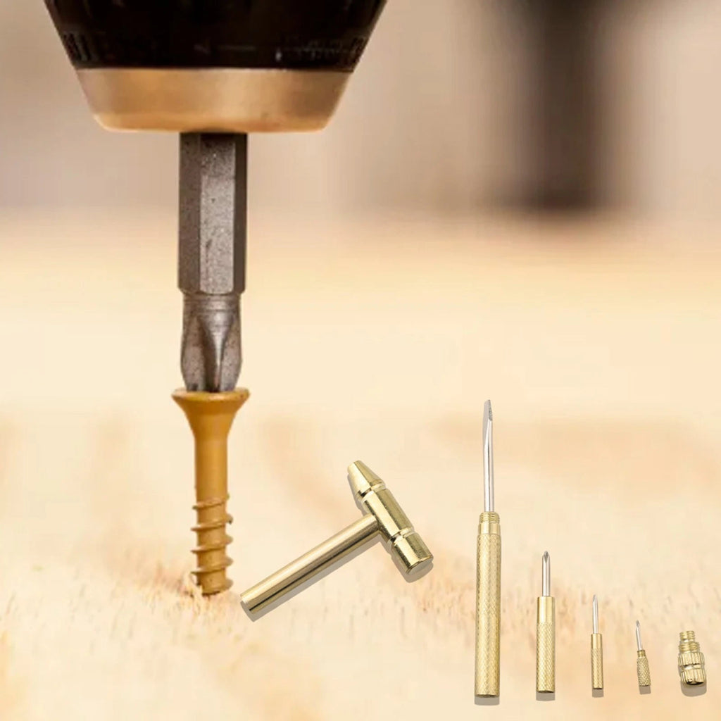 Small Craft Hammer with Detachable Screwdriver Tool for Repairs