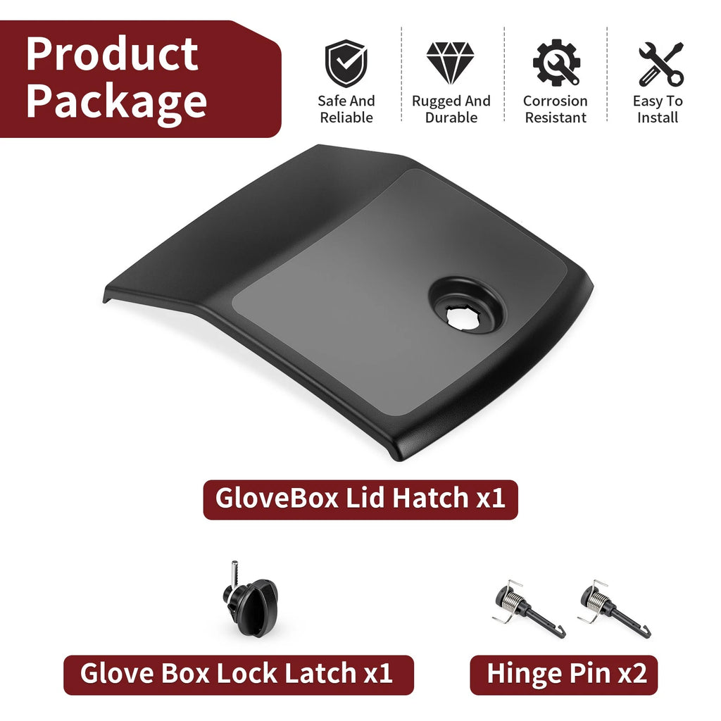 Glove Box Lid Hatch Lock & Pin for Yamaha WaveRunner FX (F2S-U517H-00-00)