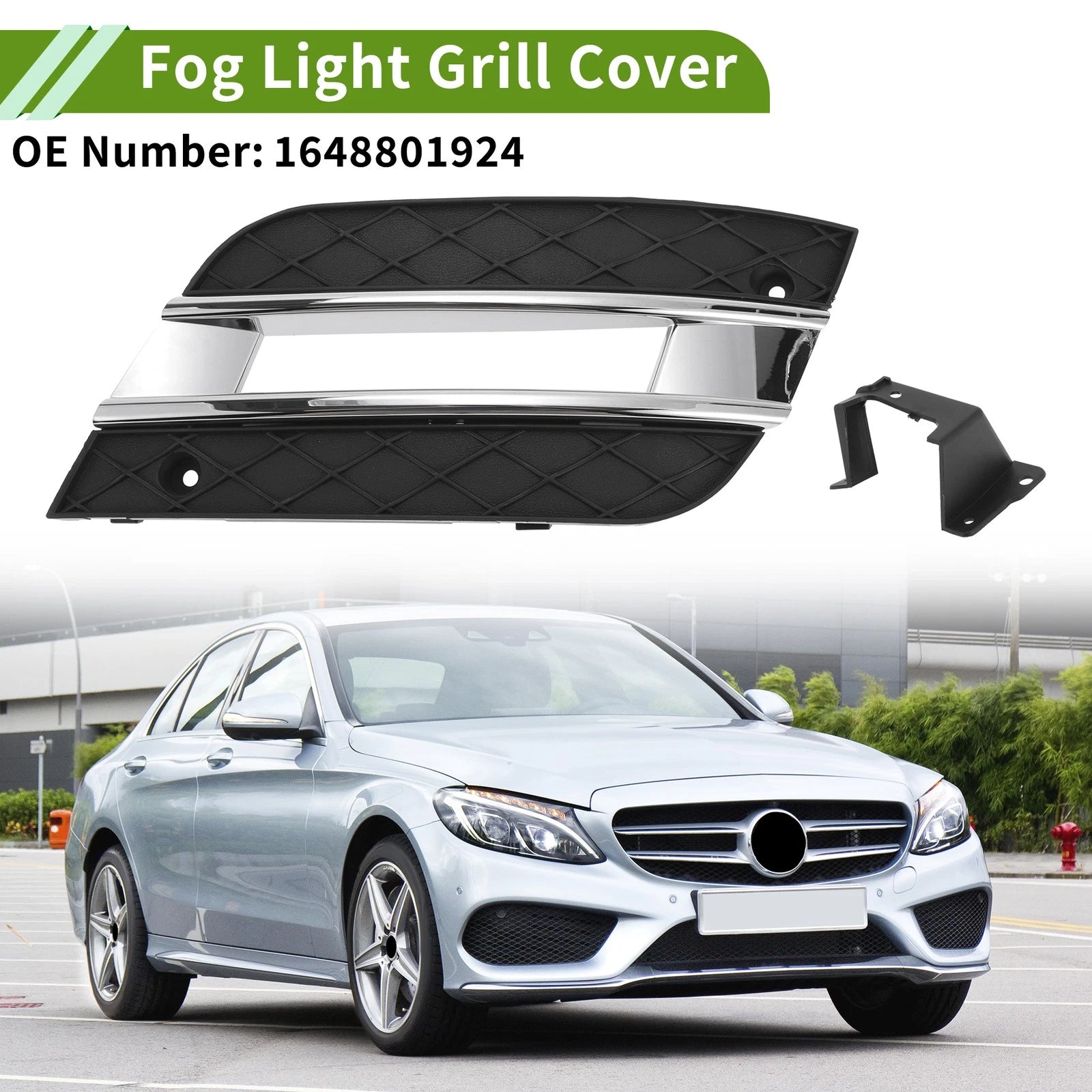 Front Left Fog Light Grill for Mercedes Benz ML450 (2009–2011)