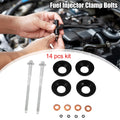 Diesel Injector Seal Clamp Bolts Kit for Ford Transit MK7 (2006–2011)