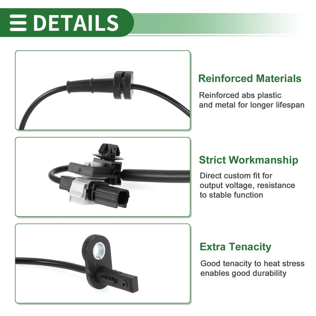ABS Wheel Speed Sensor Front Right Replacement for Honda Accord (2018–2022)