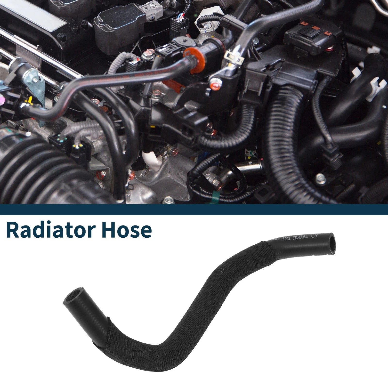 Radiator Hose Coolant Pipe Replacement for Volkswagen Golf 1.8L (2015–2018)