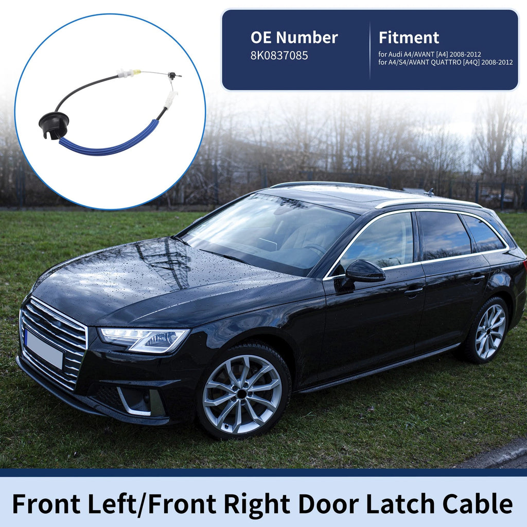 Door Latch Cable Replacement for Audi A4 Avant (2008–2012) Front