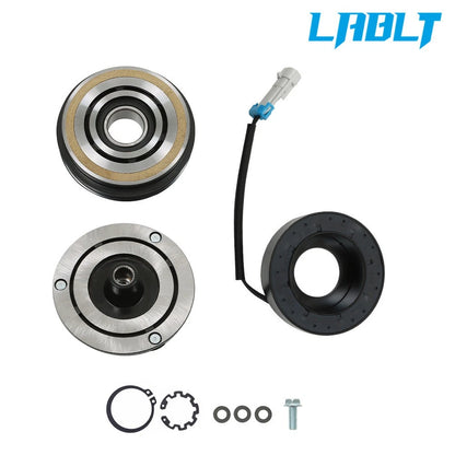 AC Compressor Clutch Kit w/Coil Pulley for Chevy Silverado 1500 (2000–2013)