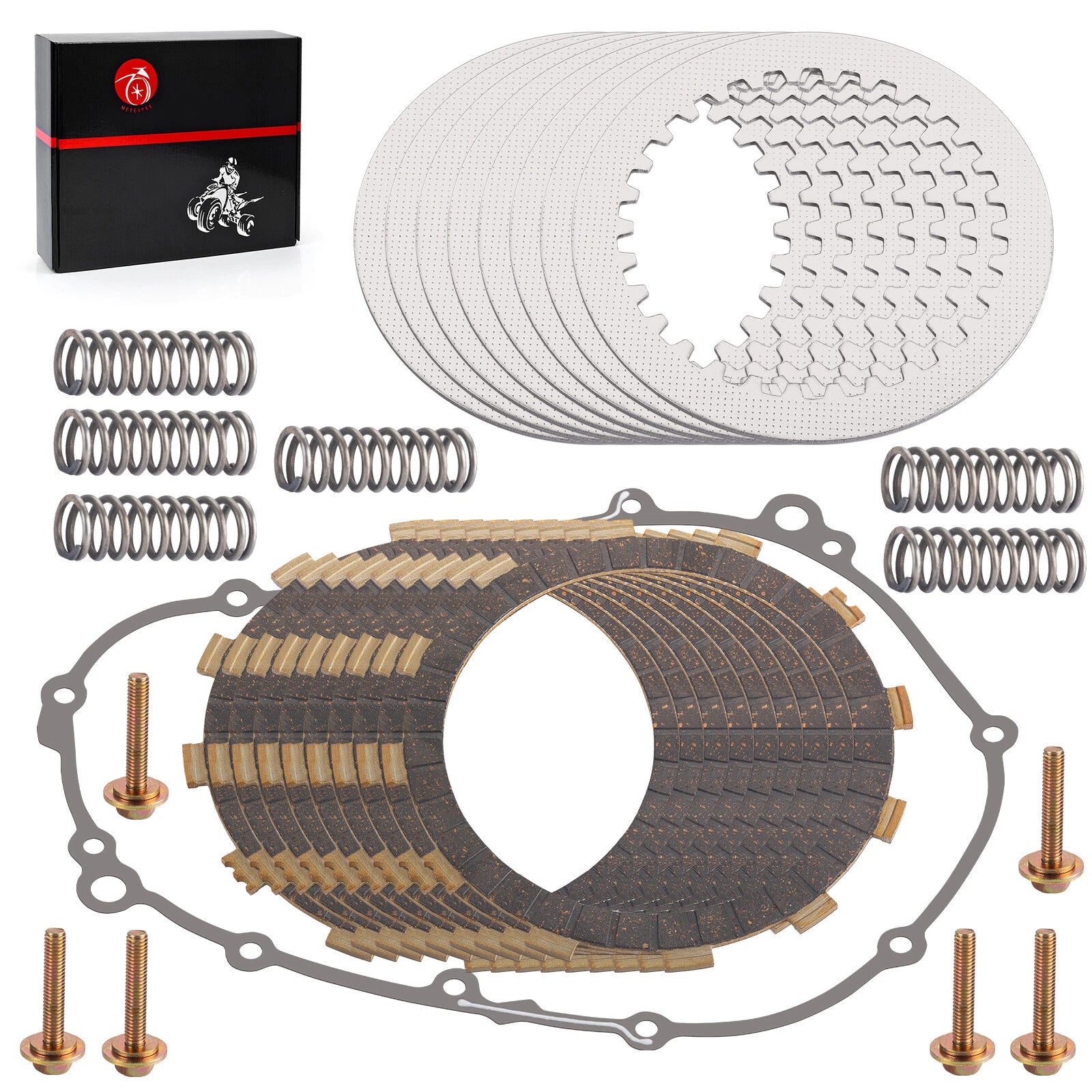 Clutch Friction Steel Plates Kit for Yamaha FZ09 FJ09 (2014–2017)