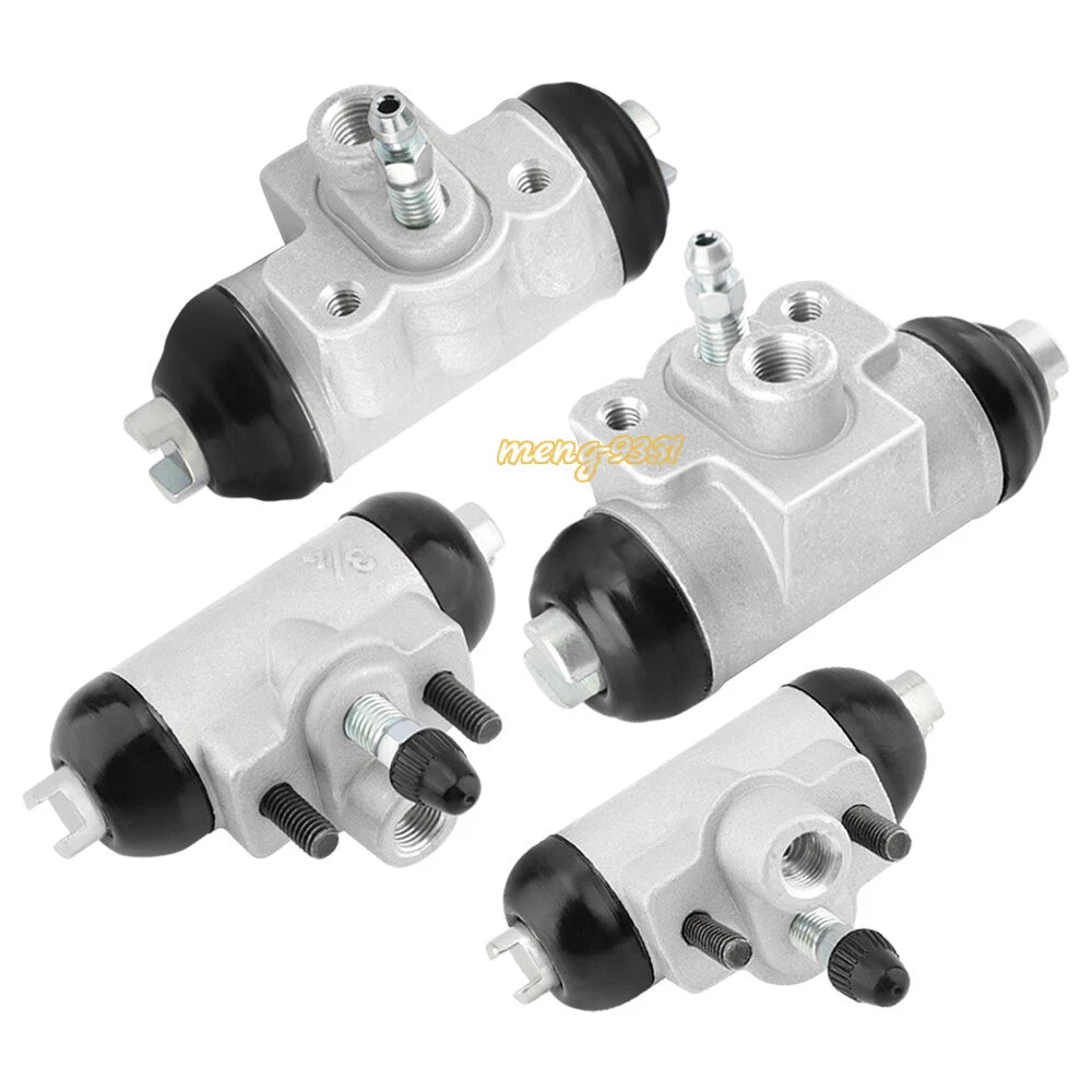 4x Wheel Cylinder & Shoes Kit for Kawasaki Mule 2510 (1998–2001)