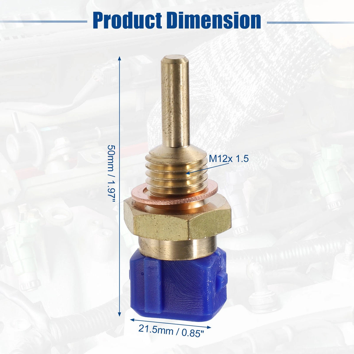 Engine Coolant Temperature Sensor for Nissan Stanza (1986–1994) No. 22630-51E00