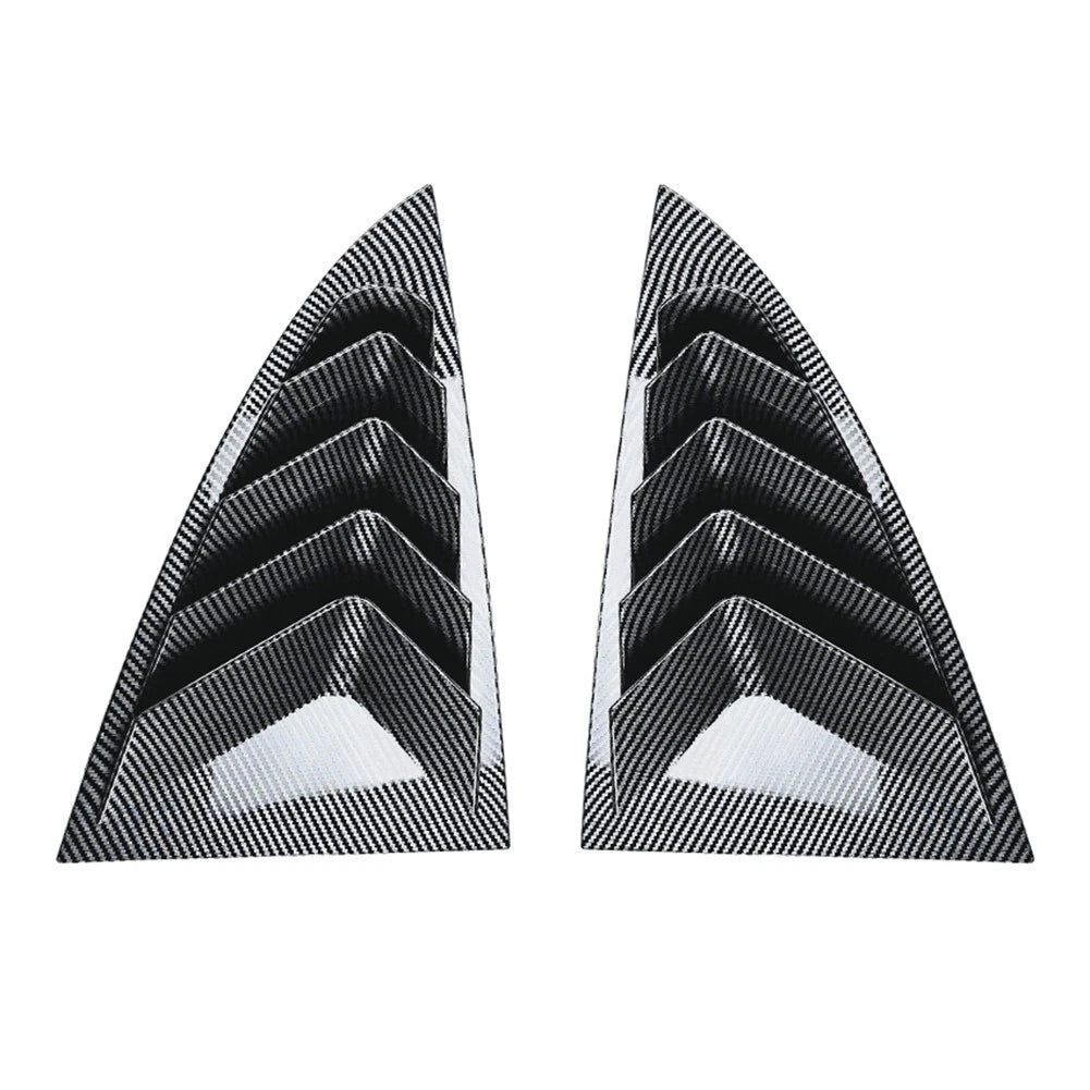 Rear Window Louver Shutter Cover Trim for Tesla Model Y (2024–2025)