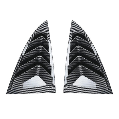 Rear Window Louver Shutter Cover Trim for Tesla Model Y (2024–2025)