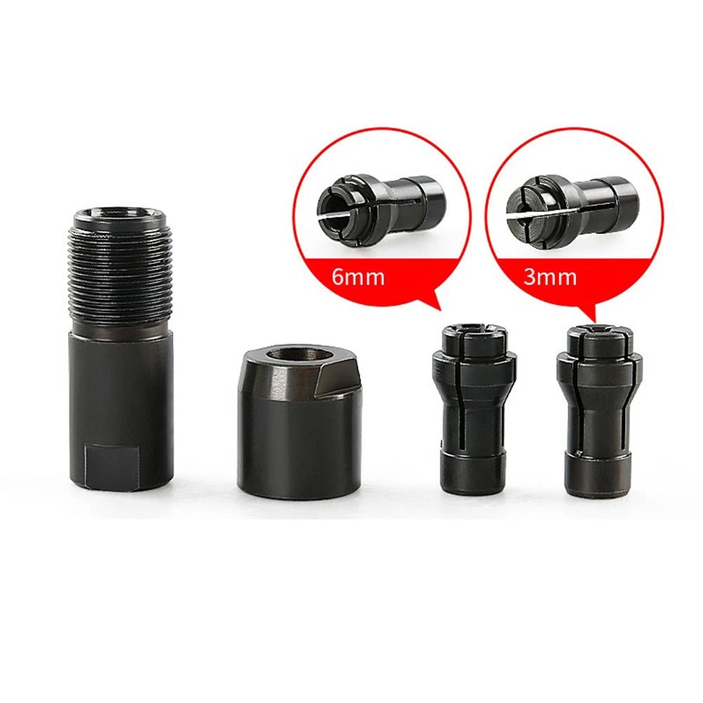 Modified Adapter for 100-Type Angle Grinder to Straight-Grinder Chuck M10