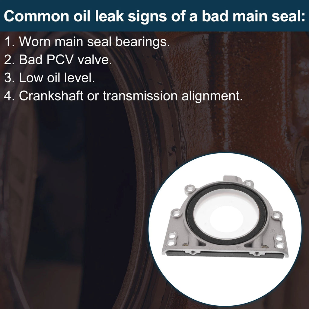 Crankshaft Oil Seal Rear for Audi A3 1996–2013 (Engine Main Seal)