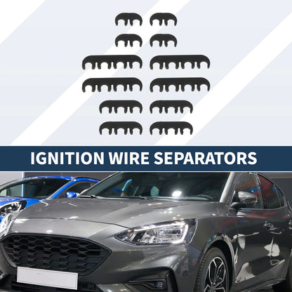 12pcs Spark Plug Wire Dividers for Ford Chevy (Fits 7mm 8mm Wires)