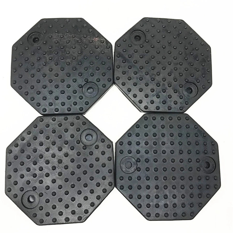 Set of 4 Rubber Car Post Lift Arm Pads for Auto Hoist Jack Frame