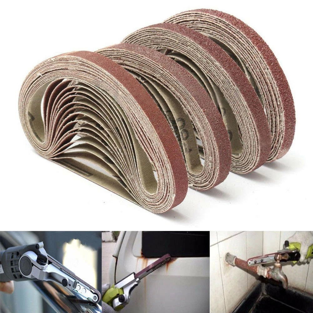 Power Sanding Belts for File Sander (330mm x 10mm)